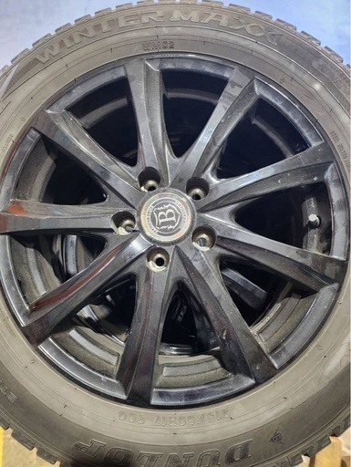 　マツダ　MPV23T スタッドレスタイヤ　215/60R17