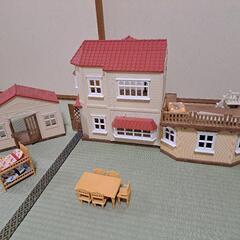 シルバニアファミリー　赤い屋根の大きなお家の画像