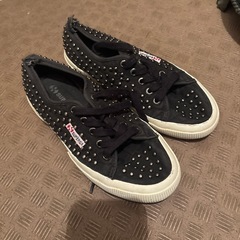 SUPERGA 36 鋲付スニーカー