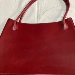赤バッグ　お譲りいたしますの画像