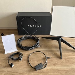 Starlink スターリンクアンテナ一式　イーサネットアダプター付
