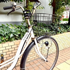 自転車 27インチ 6段変速 オートライト　の画像
