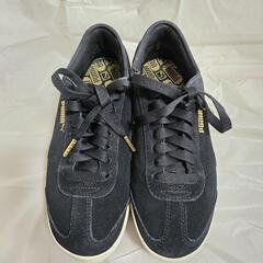プーマ PUMA レディース ローマ アモーレ スウェード ウィメンズ ROMA AMORE SUEDE W 厚底スニーカー プーマ ブラック 370946-01　24.0㎝の画像