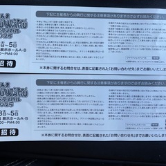 WAKUWAKUフェスティバル2025 ペア入場券の画像