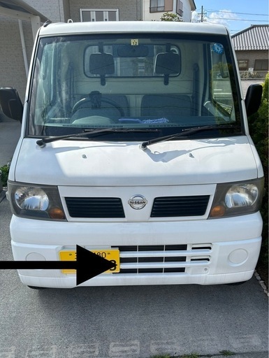 車検残たっぷり  検8/12  走行距離少ない　49000km  　クリッパー　軽トラ