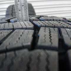 約７分山★１８５／６０R１５★スタッドレス★ダンロップ ウィンターマックス０２★１６０系ｶﾛｰﾗ ﾌｨｰﾙﾀﾞｰで１シーズン使用の画像