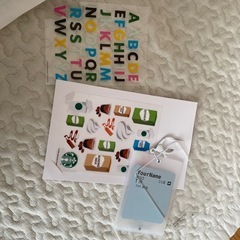 スターバックス福袋2025 カスタマイザブルキーチェーンラベラーの画像