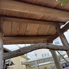 和風　庭門　庭　門の画像