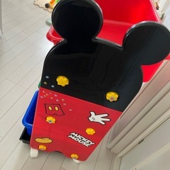 ディズニー おもちゃ箱 子ども用 収納箱の画像