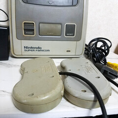 動作確認済み★任天堂スーパーファミコン★訳アリ★黄ばみや汚れあり★カセット追加できます。の画像