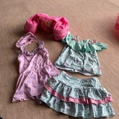 女の子水着セット