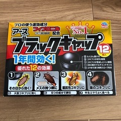 アース　ブラックキャップ　12個入り　未使用　ゴキブリ退治