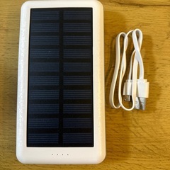 ソーラーモバイルバッテリーの画像