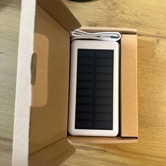 ソーラーモバイルバッテリーの画像