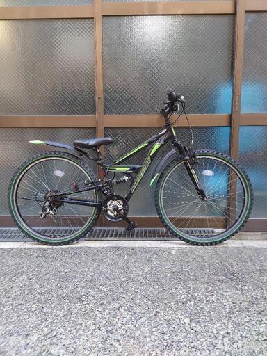 【大阪・引取限定】26インチ　3×6段変速　子供用自転車　マウンテンバイク