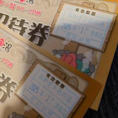 楽の湯おかざき 全日入泉無料券 9枚セットの画像