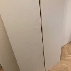 ビバホーム　棚板　白2枚　使用感あり　の画像