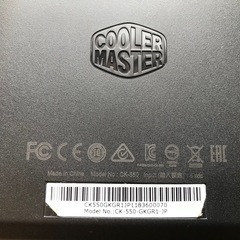 PCキーボード　Cooler Master CK550の画像