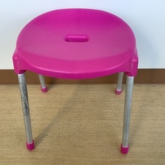 風呂椅子　ピンク