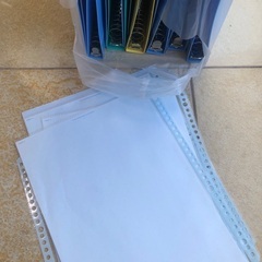 無料) 大量バインダーA4 30穴の画像