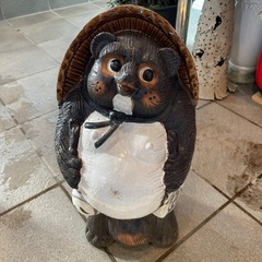 狸の置物
の画像