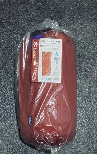  peak スノーピーク セパレートオフトン 600 シュラフ 寝袋　アウトドア