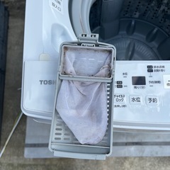 【13日引き取り】★動作良好★TOSHIBA 東芝 全自動洗濯機 aw-45m7 4.5kg★2019年製★の画像