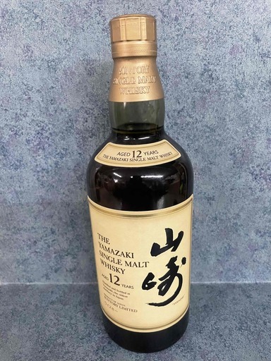 新品 ｻﾝﾄﾘｰ 山崎12年 ｻﾞ･ﾔﾏｻﾞｷ･ｼﾝｸﾞﾙﾓﾙﾄｳｨｽｷｰ 未開栓