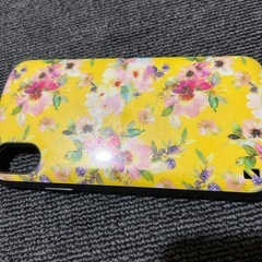 iPhoneXR用ハードカバー　花柄の画像