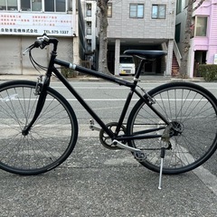 『ＳＡＬＥ　３０％』　クロスバイク　７００ｘ２８ｃ　6変速　黒　...