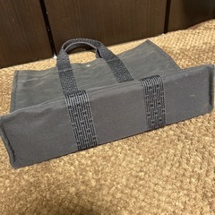 売れました＊美品エルメス エールラインMM ハンドバッグ グレー HERMES
