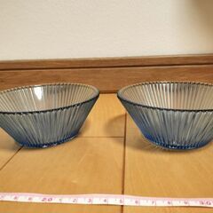 昭和レトロ　ガラス食器『取り引き予定』の画像