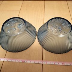 昭和レトロ　ガラス食器『取り引き予定』の画像