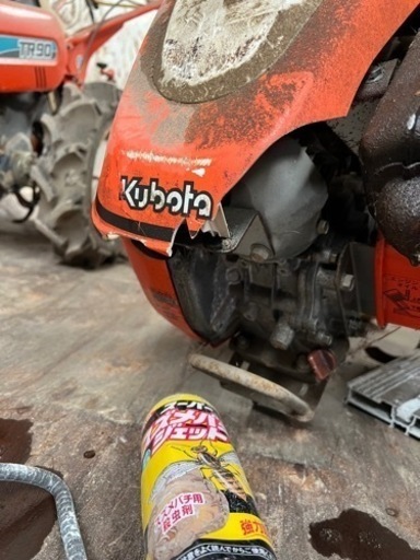 2台まとめて クボタ kubota TMA-35 GH100-TB 耕運機