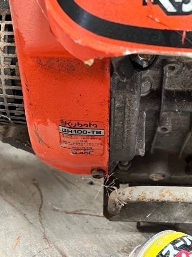 2台まとめて クボタ kubota TMA-35 GH100-TB 耕運機