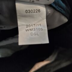 紺 ワークパンツ WM3105 ウエスト82　股下78の画像