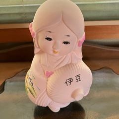 伊豆の踊り子陶器置物