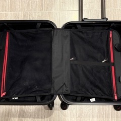 36Lスーツケース 機内持込可能 静音タイプ　ガンメタリックの画像