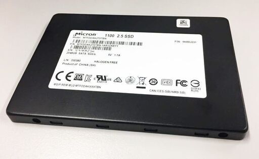 Micron 1100 2TB 2.5インチ SATA SSD