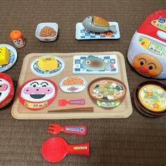 ジョイパレット(JOYPALETTE) アンパンマン シューッとたけたよ! おしゃべりすいはんきと元気100ばい和食セットの画像