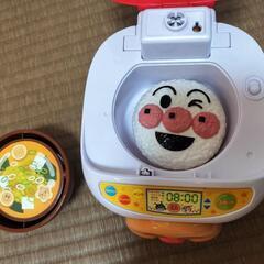 ジョイパレット(JOYPALETTE) アンパンマン シューッとたけたよ! おしゃべりすいはんきと元気100ばい和食セットの画像