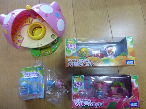 こえだちゃんシリーズ パパママ ダイヤモンド チェリー キキララ きのこのレストラン