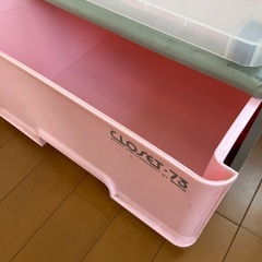 無料★衣装ケース2セットの画像