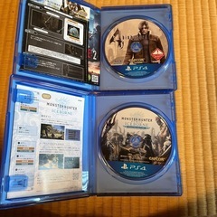 PS4カセットアイスボーンとバイオハザード4