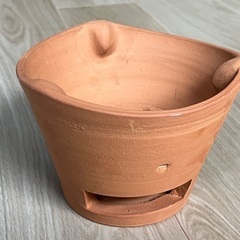 未使用品★フォンデュ鍋の鍋台 素焼き