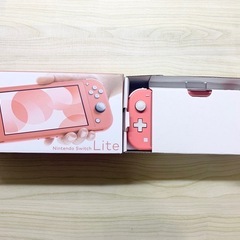Nintendo Switch Lite コーラルピンク