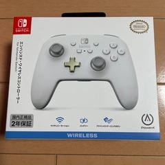 Switch本体有機EL ホワイト　ワイヤレスコントローラー付き(新品)の画像