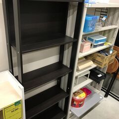 ★ジモティ割あり★本棚 木目調 茶 W(幅)62.0×D(奥行き...