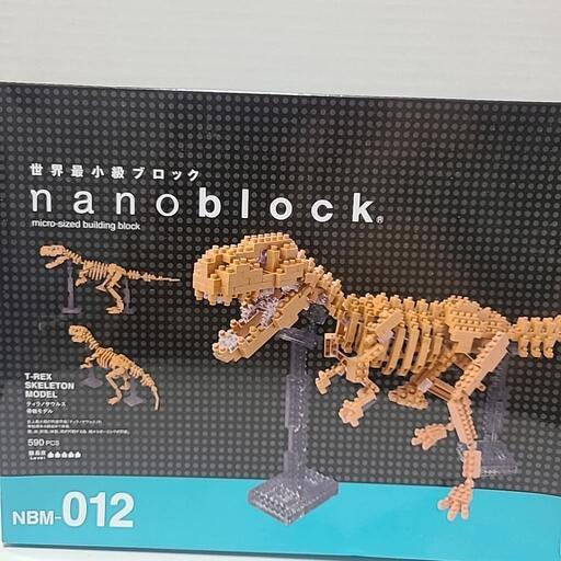 ナノブロック　nanoblock　ティラノサウルス　骨格モデル