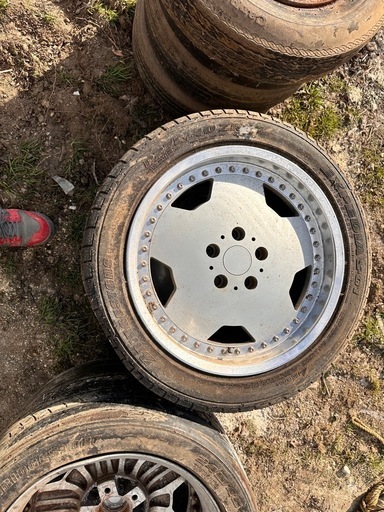 ディッシュホイール17インチ　旧車